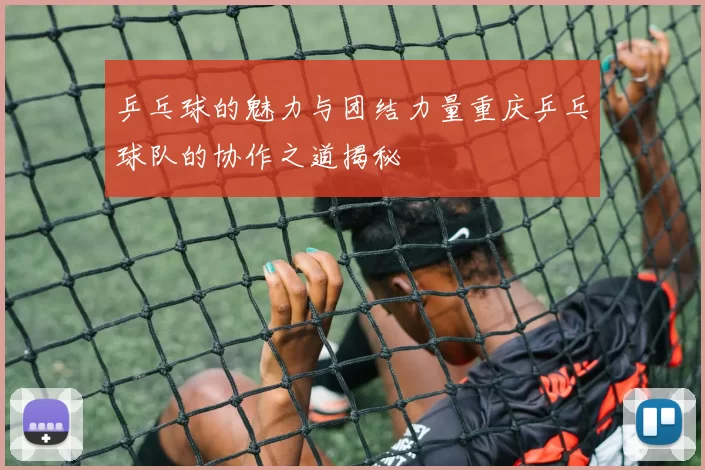 乒乓球的魅力与团结力量重庆乒乓球队的协作之道揭秘
