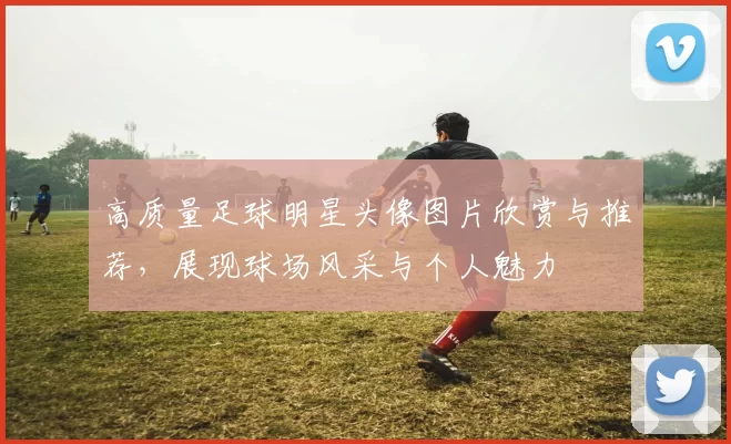 高质量足球明星头像图片欣赏与推荐，展现球场风采与个人魅力